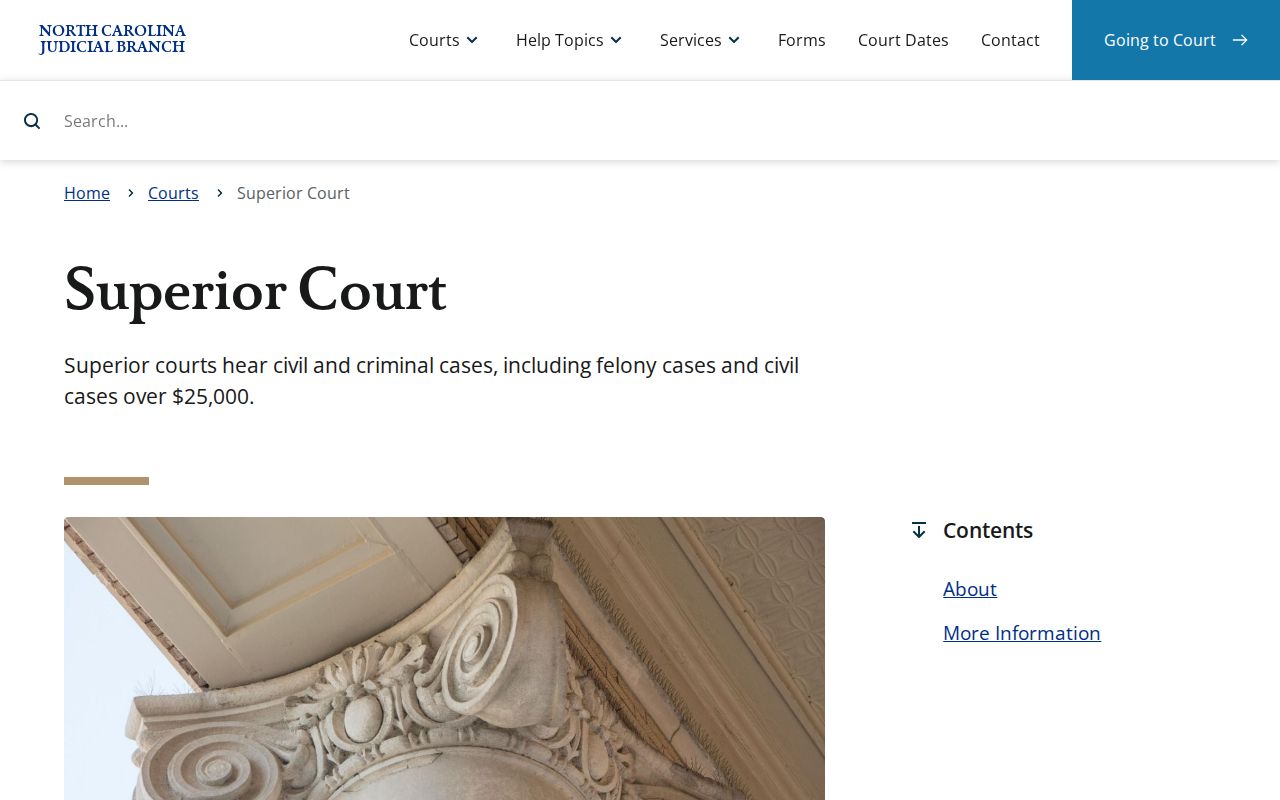 Burke County civil court docket Superior Court jurisdiction source